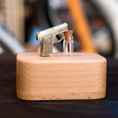 Tverdokhleb FN Baby Browning (scale 1:3) Miniature Gun Keychain