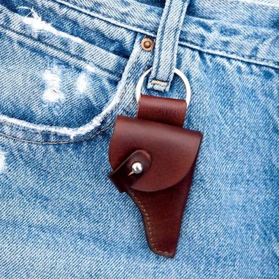 Leather Holster for a Miniature Gun