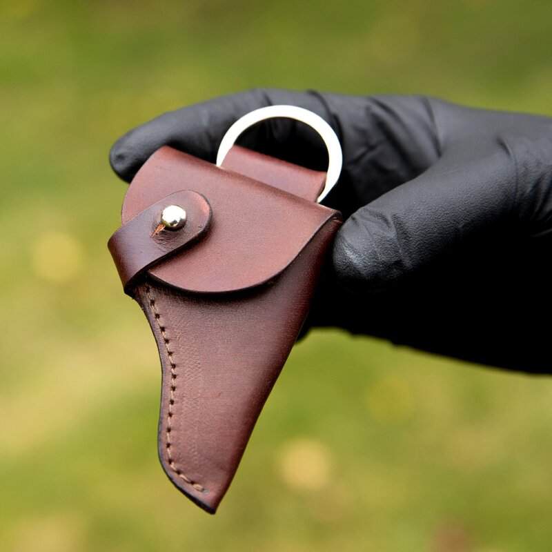 Leather Holster for a Miniature Gun