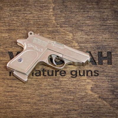 Walther PPK (scale 1:4) Miniature Keychain Pistol