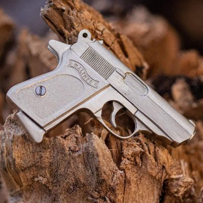 Walther PPK (scale 1:4) Miniature Keychain Pistol