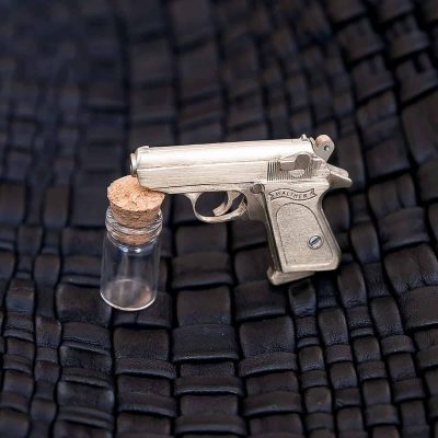 Walther PPK (scale 1:4) Miniature Keychain Pistol