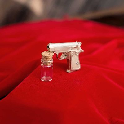 Walther PPK (scale 1:4) Miniature Keychain Pistol