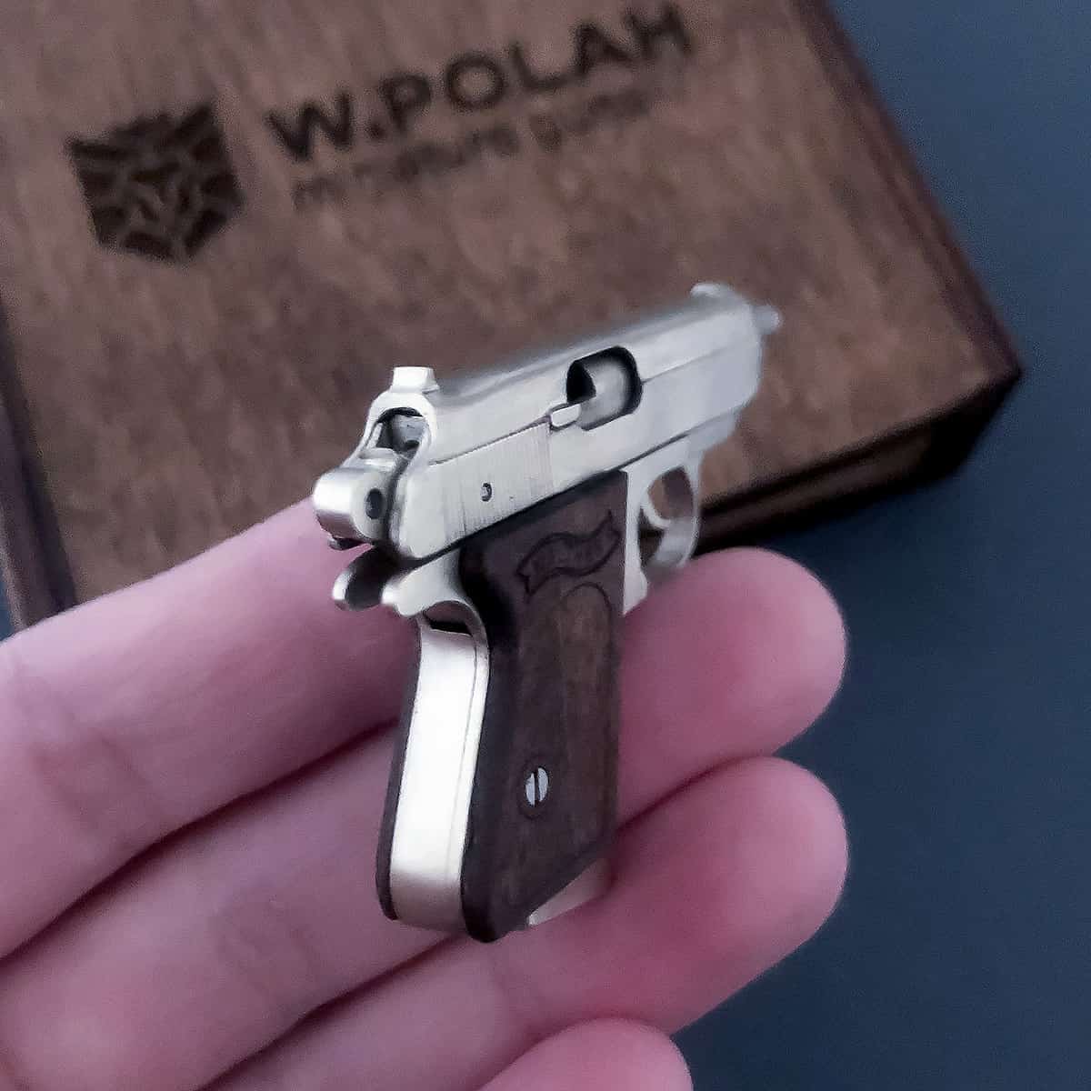 Walther PPK (scale 1:3) Miniature Pistol