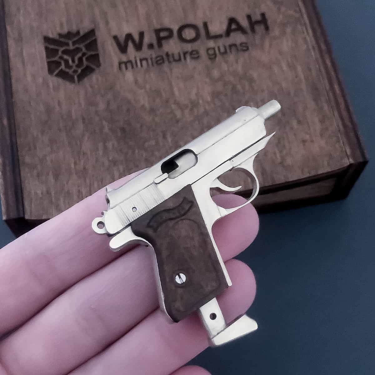 Walther PPK (scale 1:3) Miniature Pistol